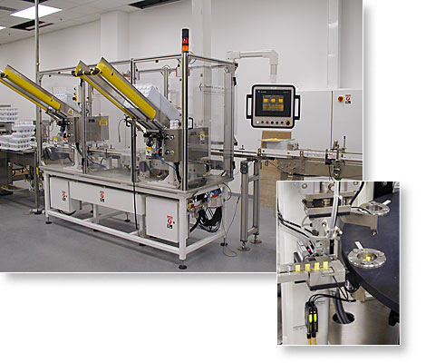 Paquette & Associates custom designed manufacturing and packaging equipment
